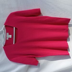 Dress Barn pink large sweater